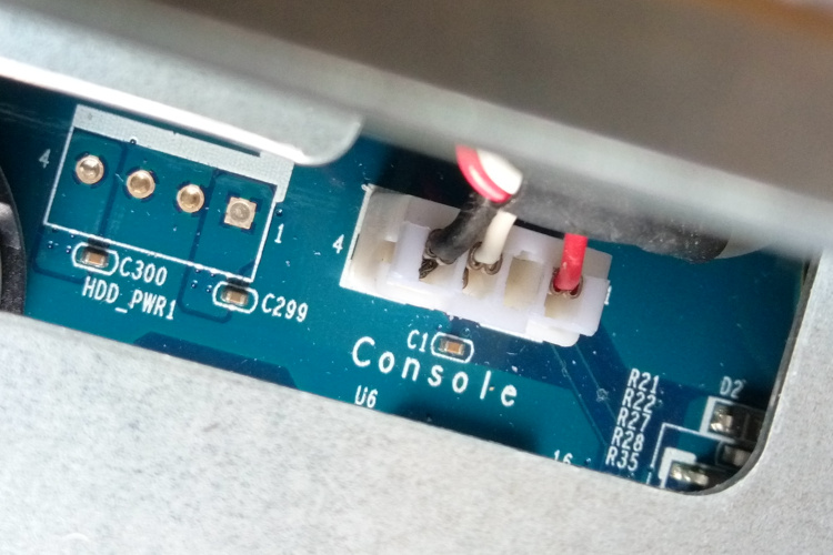Serial Console JTAG Connector