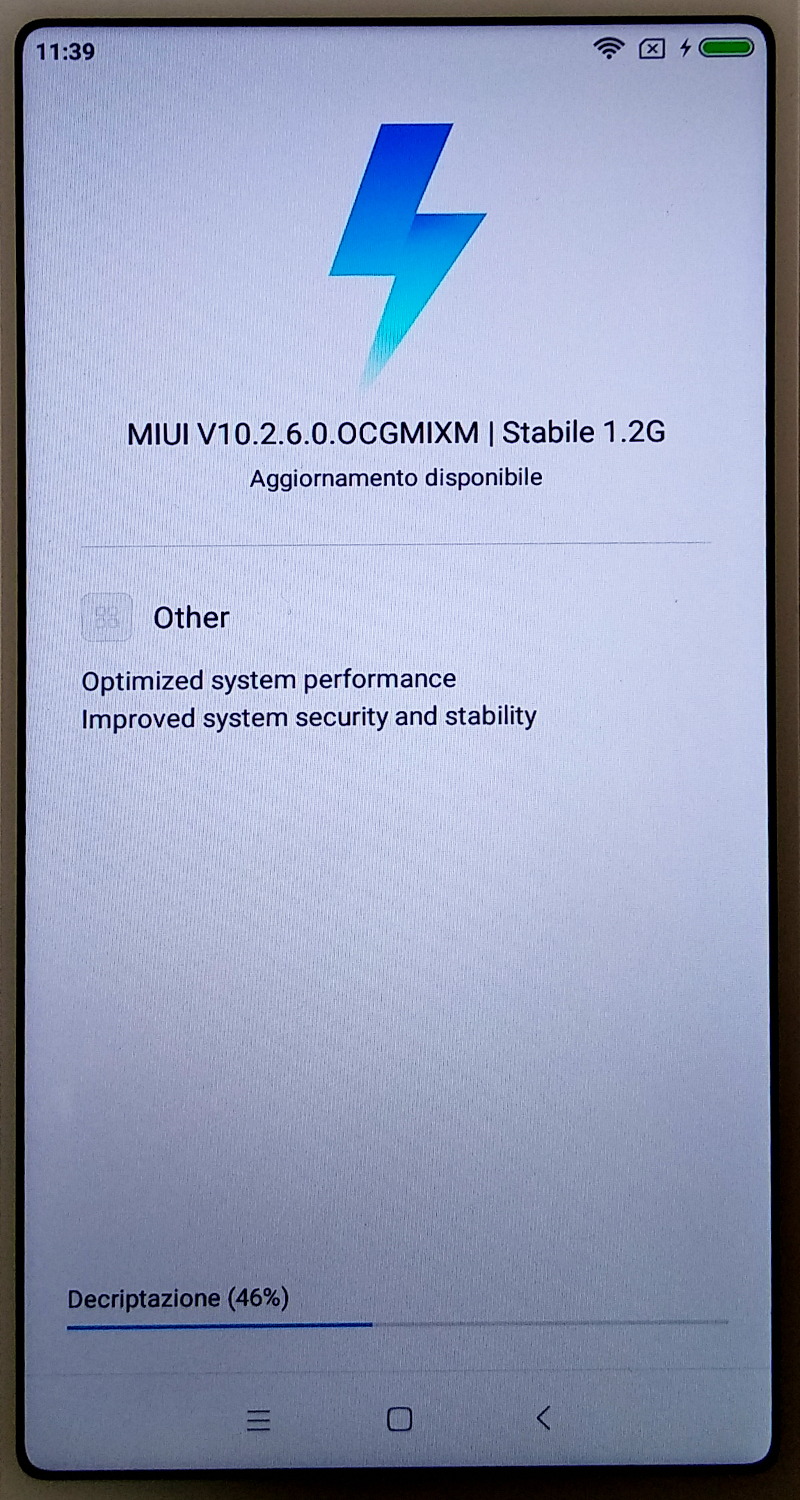 Redmi 6A: System Update Available
