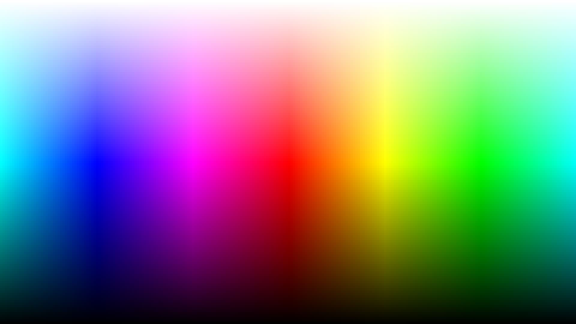 RGB palette gradient