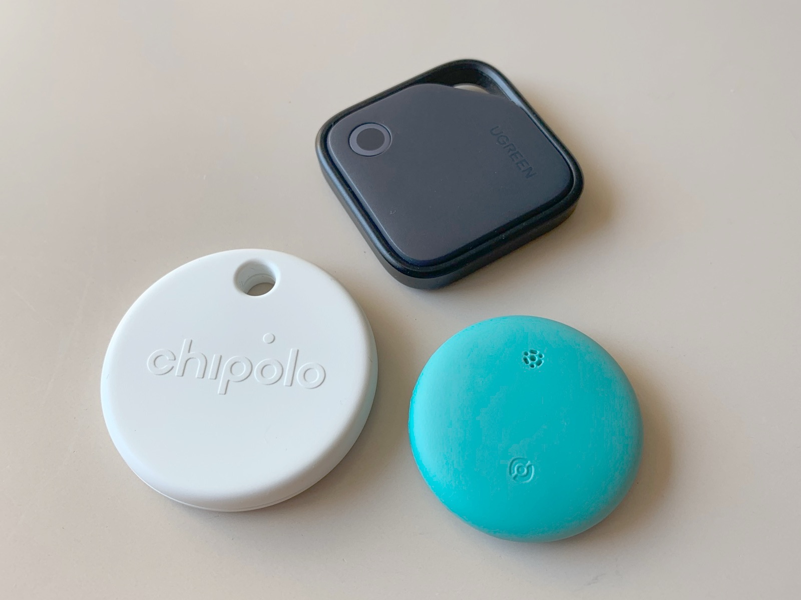 Blutooth tracker tags for the Apple Find My and the Google Find Hub networks