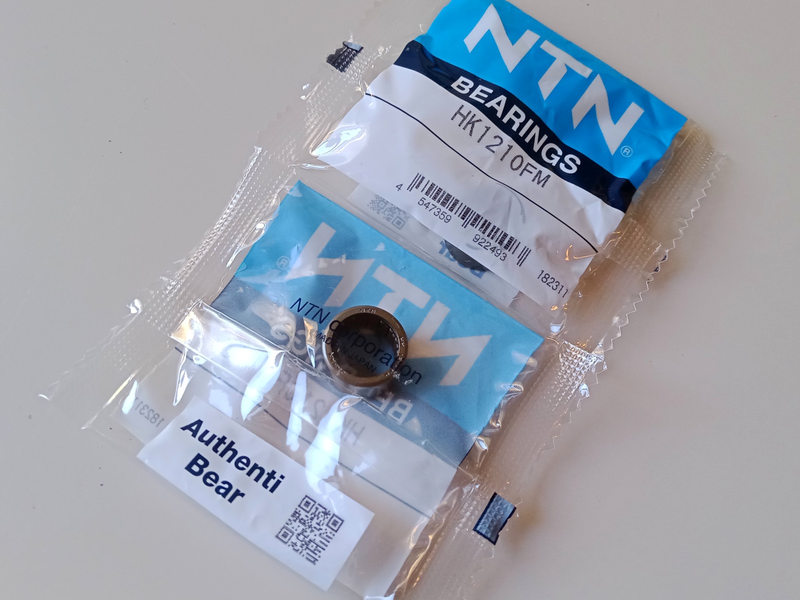 New needle bearings 12x16x10 (NTN)