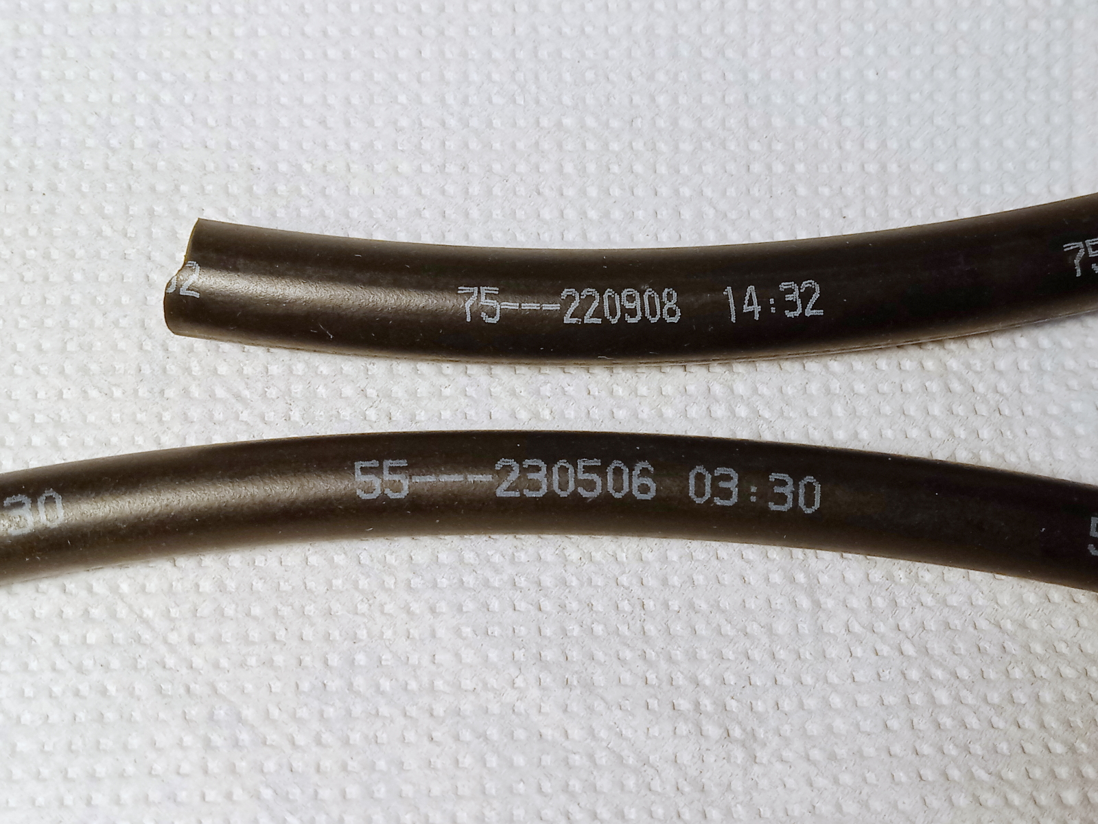 Tubo Honda CSM.NBR+PVC marchiatura data